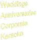 Weddings Anniversaries Corporate Karaoke